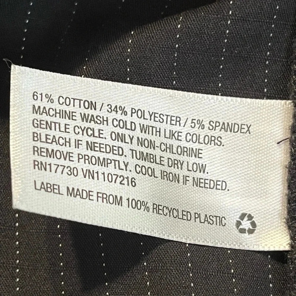 Prologue Ebony Fresh white pinstriped women’s trousers size 14 1 back - Picture 13 of 17